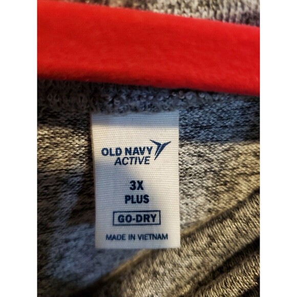 Old Navy Active Heather Gray Pullover Knit  Womens Size 3XL - Picture 3 of 4